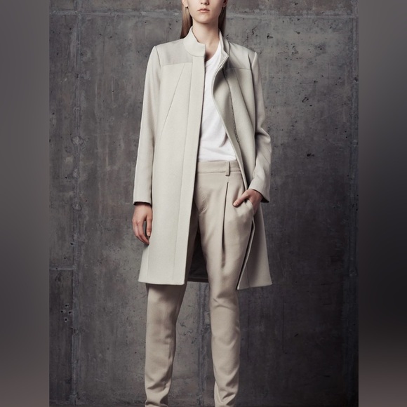 Helmut Lang Jackets & Blazers - NWT Large Helmet Lang Virgin Wool Coat